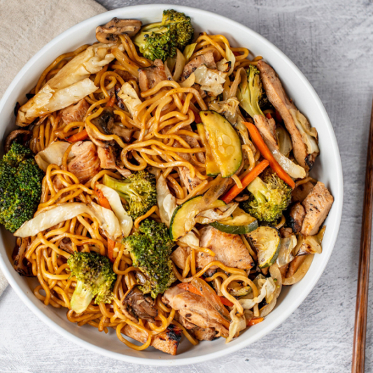 Chicken Breast Yakisoba