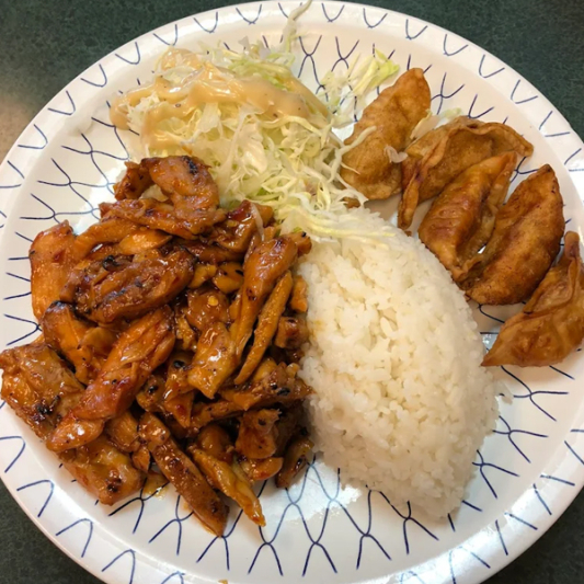 Chicken and Gyoza (5 pcs)