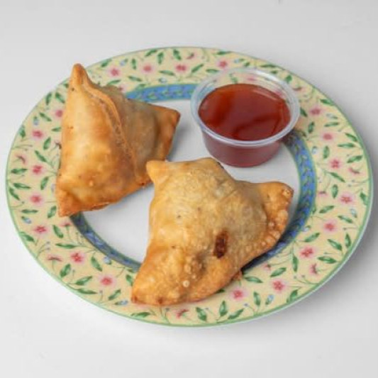 Veggie Samosas with Sweet Sauce