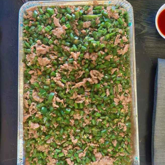 Slashed Beef Party Tray (5 Servings)