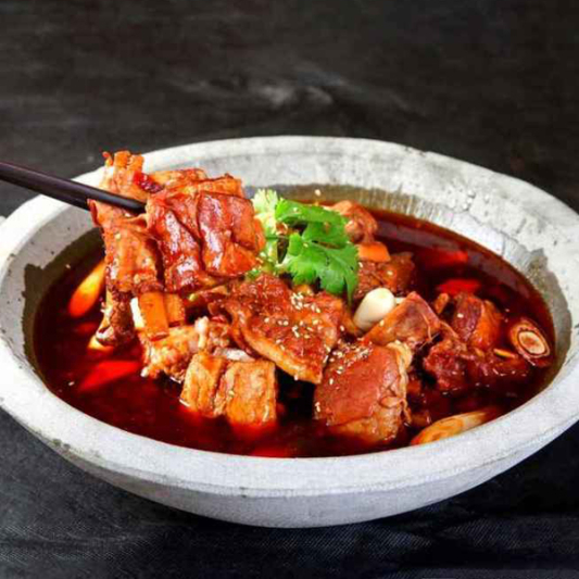 Stewed Lamb in Brown Sauce