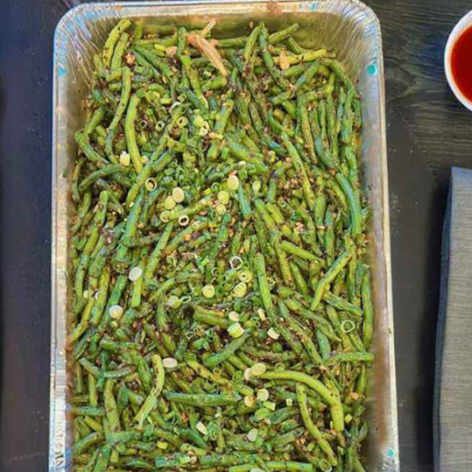 Dry-Fried Green Beans Party Tray (5 Servings)