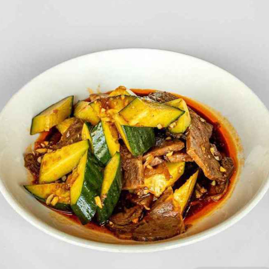 Tendon Meat Mixed with Cucumber