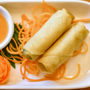 Vegetable Spring Roll (2 pcs) / Vegetal Rollo Primavera (2 pcs) 