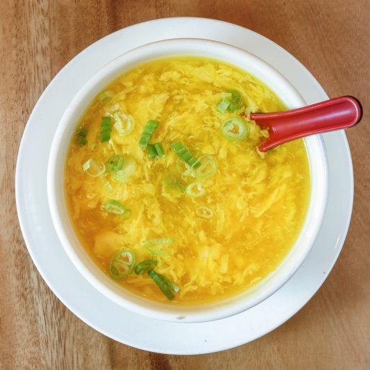 Egg Drop Soup / Sopa de Huevo 