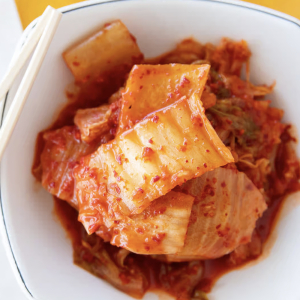 3. Kimchi (Spicy Cabbage) (Lunch)