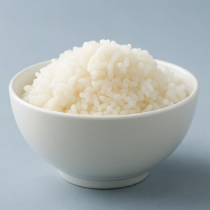 6. Steamed White Rice (Lunch)