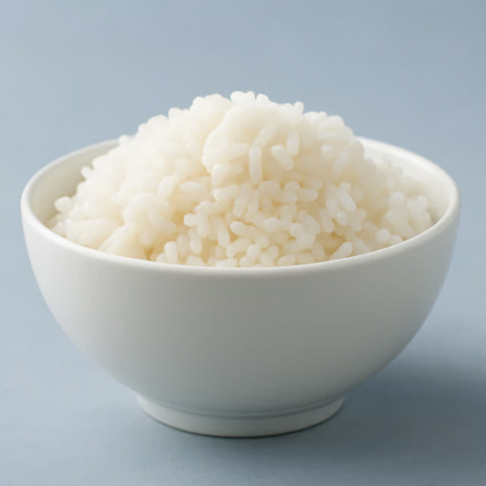6. Steamed White Rice