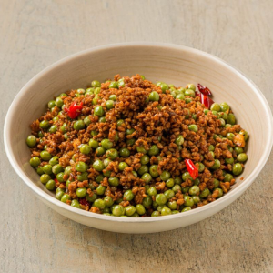 Stir-Fried Minced Pork with Green Beans 青豆炒肉沫