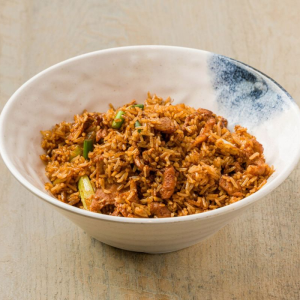 Fried Rice with Pickled Beans and Minced Pork 酸豆角炒饭