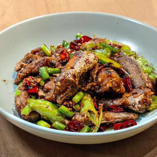 Spicy Bamboo Stick Fish 香辣竹签鱼