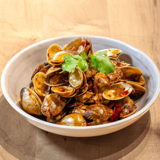 Clams with Chilli Pepper / 辣炒蚬子 