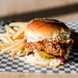 Szechuan Flame Chicken Sandwich Combo