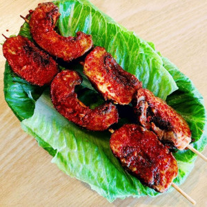 Fried Mushrooms (2 Skewers) 炸蘑菇