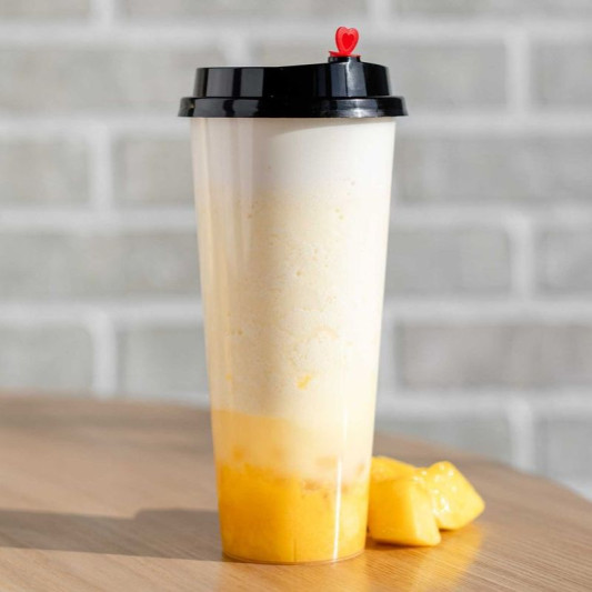 Mango Smoothie Macchiato