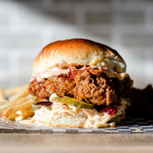 Szechuan Flame Chicken Sandwich