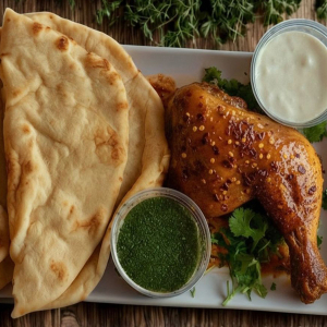 Honey Garlic Chicken Combo