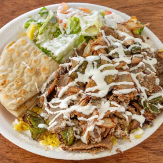 #10. Gyro Fajita Plate