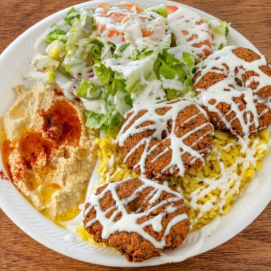 #2. Falafel Salad