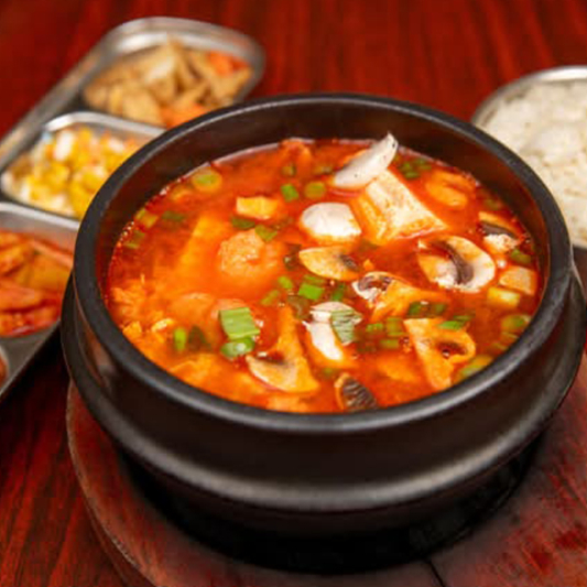 K18. Soft Tofu Soup 순두부찌개