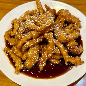 L. Sesame Chicken 芝麻鸡