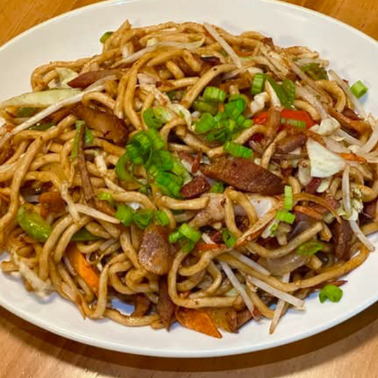 65. Shanghai Fried Thick Noodles 上海粗炒