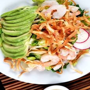 Shrimp Miso Salad