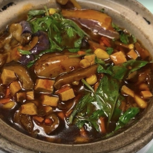 L6. Spicy Eggplant Casserole 餘香茄子煲