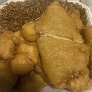 D1. Almond Chicken & Sweet Sour Chicken Combination