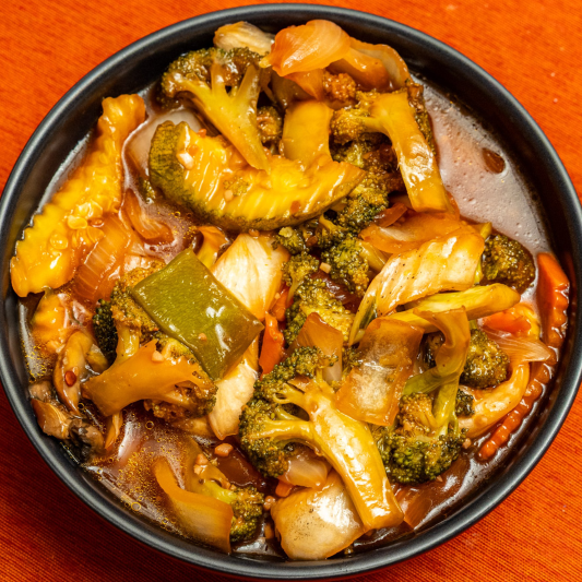 Mixed Vegetables in Szechuan Style