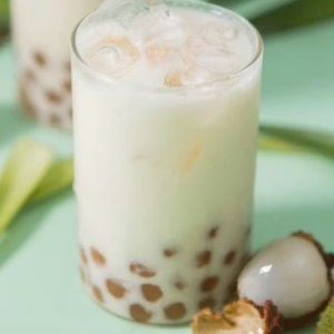 Lychee Milk Tea