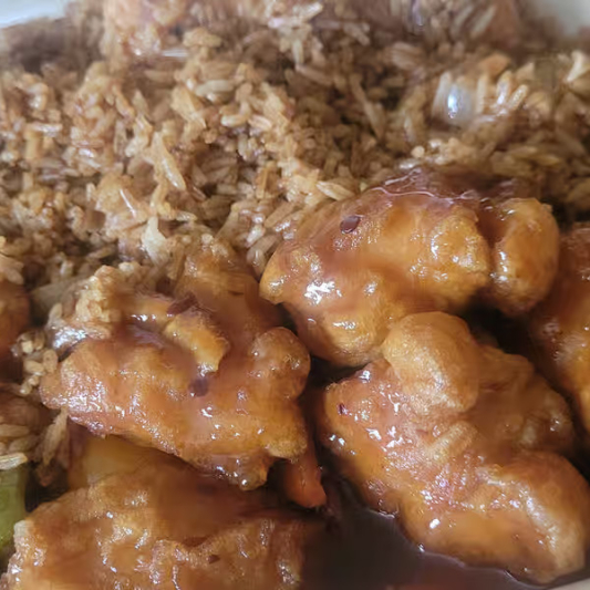 No.1 Orange Chicken (Dinner)