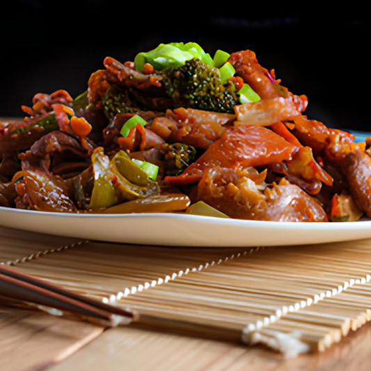 B7. Beef with Mixed Vegetables