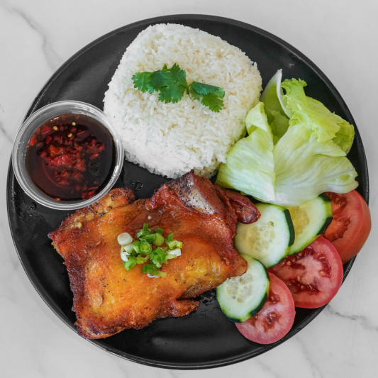 Chicken & Steamed Rice