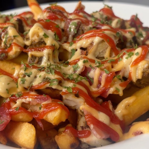 Jerk Chicken Fries