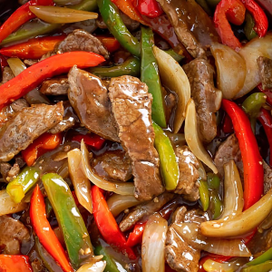 #9. Pepper Steak Dinner
