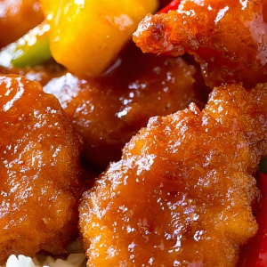 #30. Sweet & Sour Shrimp Dinner