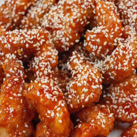 #23. Sesame Chicken Dinner