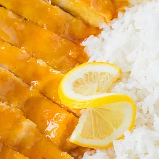 #8. Lemon Chicken Dinner