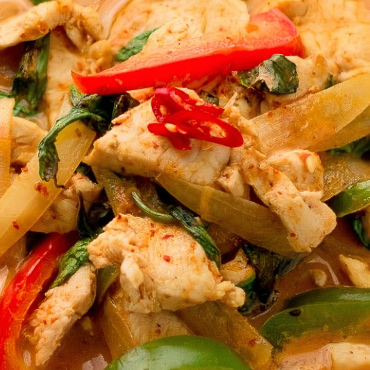 #25. Thai Curry Chicken (Hot) Dinner