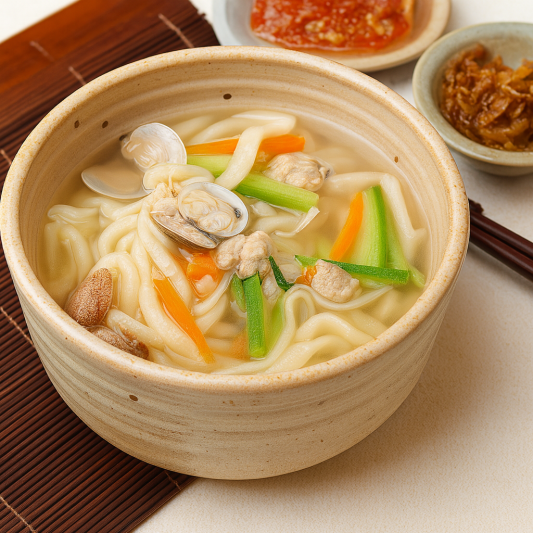 N1. Clam Knife-Cut Noodles 바지락 칼국수