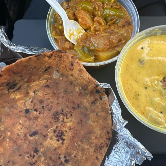 Full Vegetarian Tiffin & Thali
