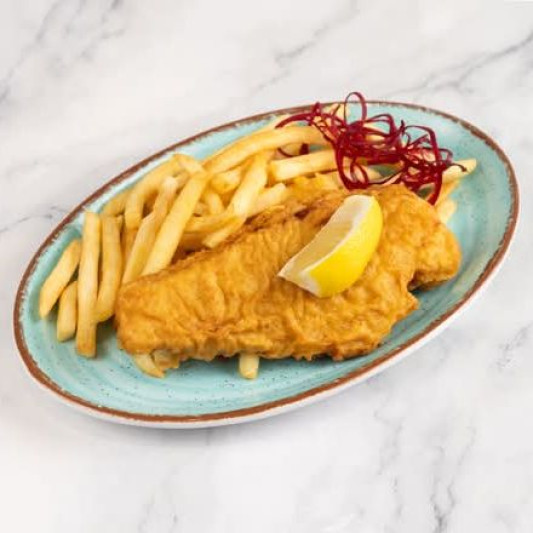 Fish and Chips Plate