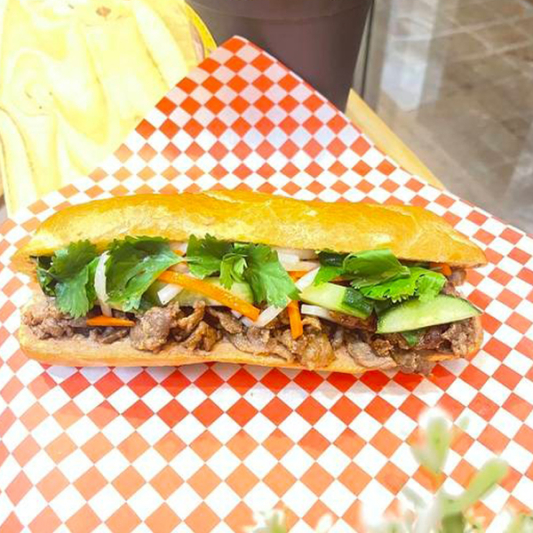 4. BBQ Pork Banh Mi / Banh Mi Heo Quậy Nướng