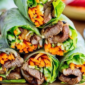 4. Gỏi Cuốn Thịt Nướng - Grilled Pork Fresh Spring Rolls (3 pcs)