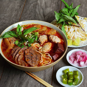 11. B&uacute;n B&ograve; Huế - Hue-Style Spicy Beef Noodle Soup