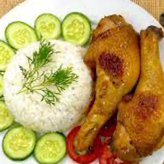 18. Cơm G&agrave; R&ocirc;ti - Vietnamese Roasted Chicken with Rice
