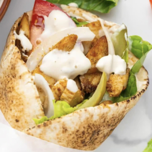 Jumbo Charbroiled Grill Chicken Wrap + Fries + Drink (Halal)