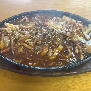 9. O Jing Uh Bokkeum 오징어볶음