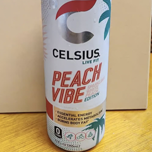 Celsius Peach Vibe